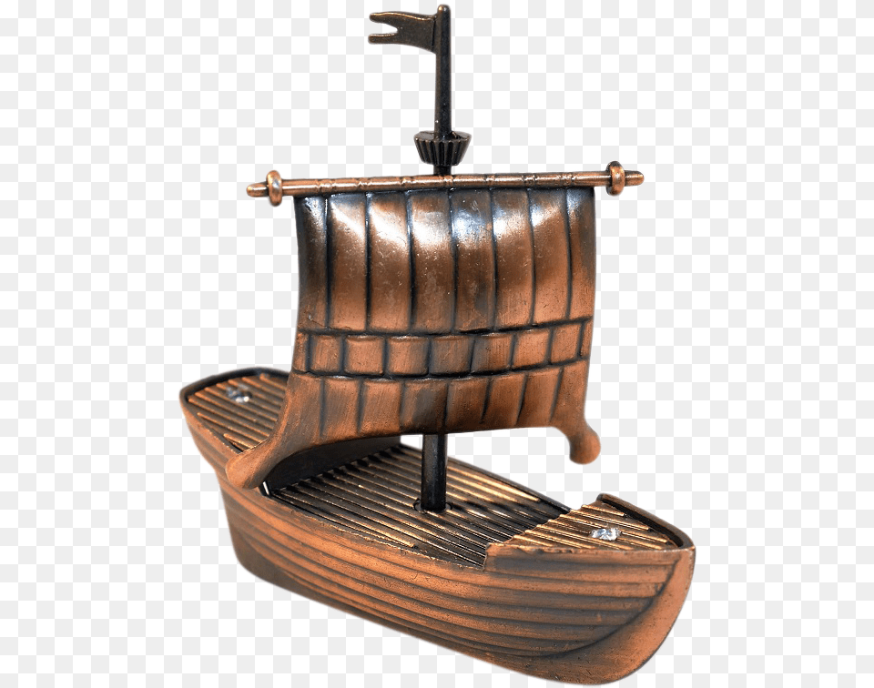 Viking Ship Pencil Sharpener Boat, Bronze, Sink, Sink Faucet, Wood Free Png Download