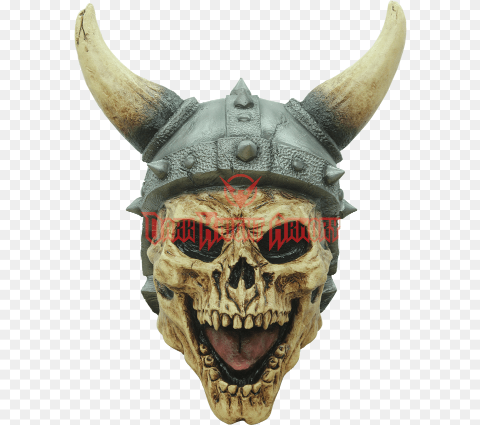 Viking Skull Mask Viking Skull Mask By Spirit Halloween, Accessories, Ornament, Art, Adult Png