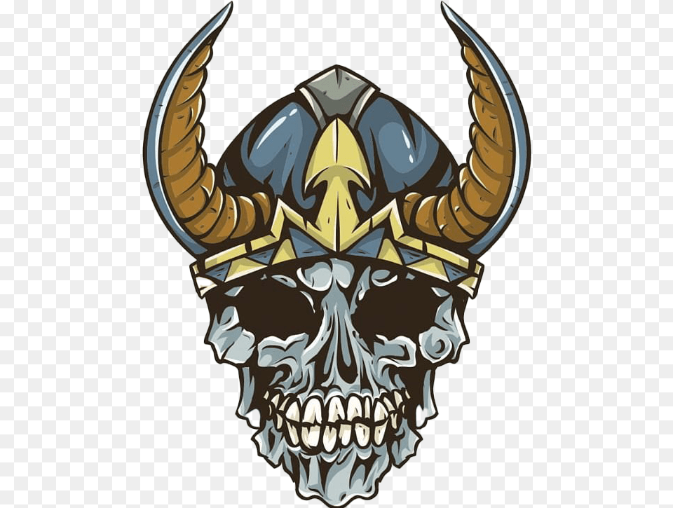 Viking Transparent Images Skull Vector Element With Helmet, Face, Head, Person Png Image