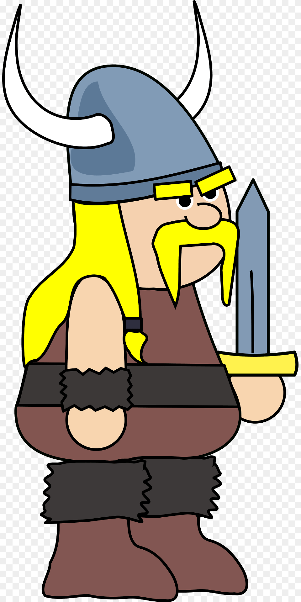 Viking Warrior Clipart, Cartoon, Device, Grass, Lawn Free Transparent Png