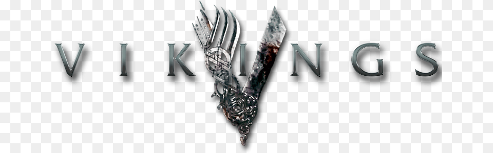 Vikings In Year Vikings Tv Series Logo, Blade, Dagger, Knife, Weapon Free Transparent Png