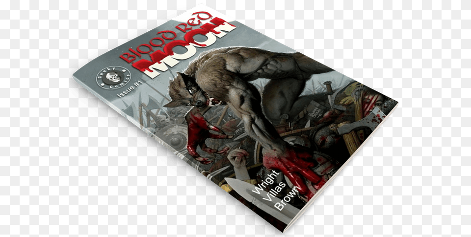 Vikings Take A Werewolf Captive In Blood Red Moon Pc Game, Publication, Book, Animal, Canine Png Image