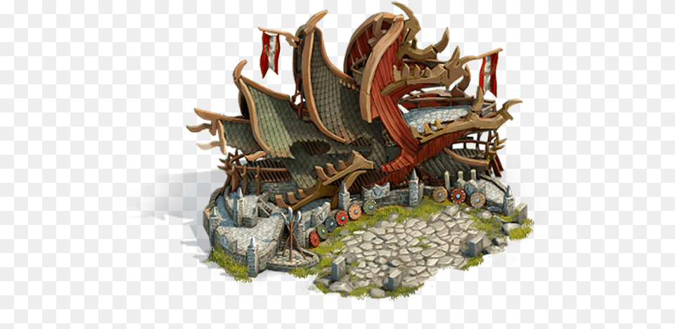 Vikings War Of Clans Mmo Strategy Game Plariumcom Scale Model, Dragon Png