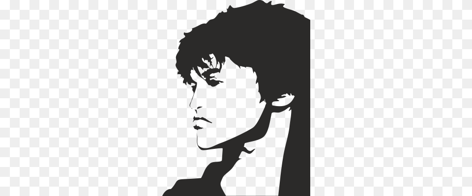 Viktor Tsoi, Stencil, Adult, Male, Man Free Transparent Png