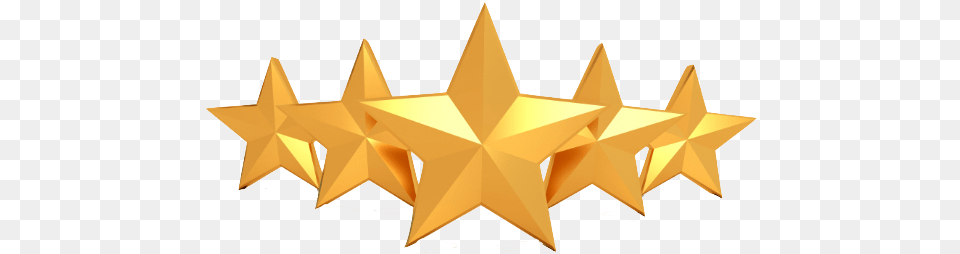 Villa Louise 5 Star Review Logo, Gold, Star Symbol, Symbol, Lighting Free Png Download