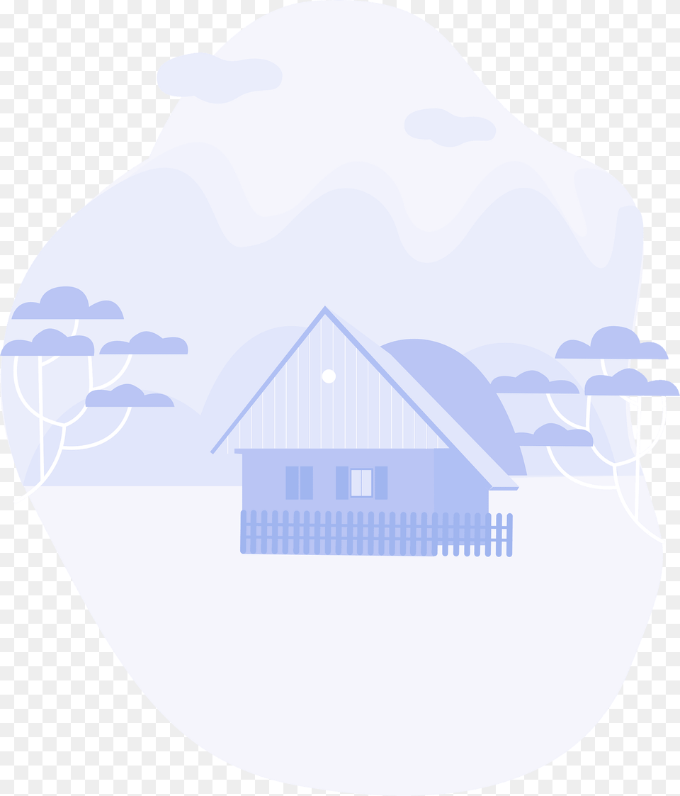 Village House Background Clipart, Ice, Nature, Outdoors Free Png Download