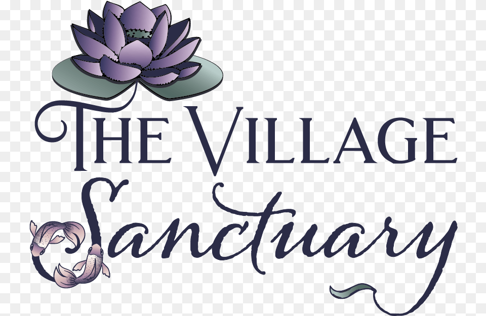 Village Sanctuary Logo Eilan Hotel, Flower, Plant, Text, Purple Free Transparent Png