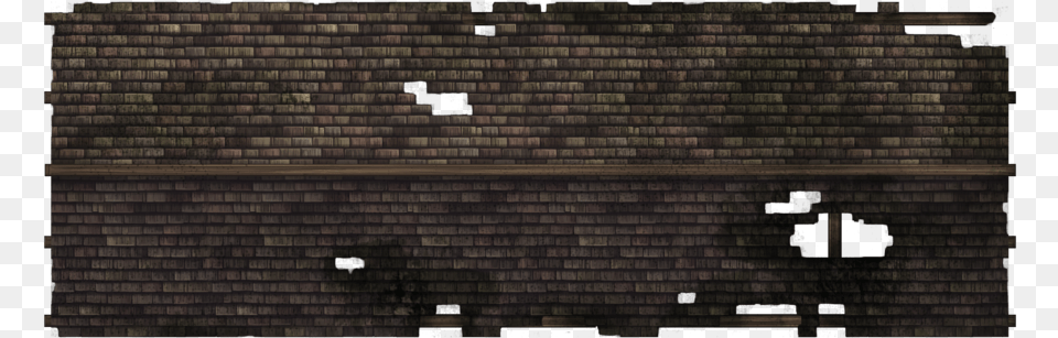 Villagehouse02 70x30ruined Roof Ruined Manor, Brick, Architecture, Building, House Free Png Download