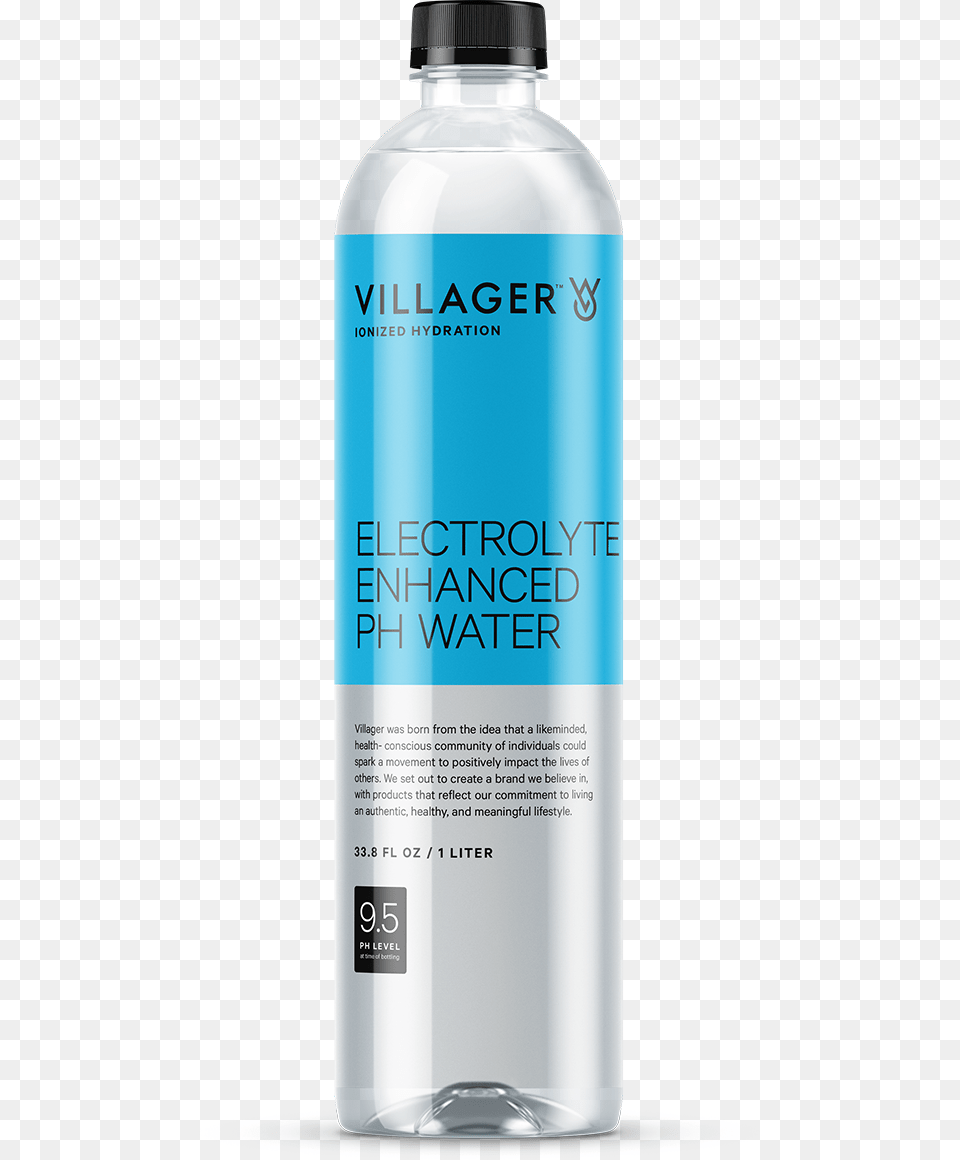 Villager Goods Alkaline Water, Bottle, Shampoo, Shaker Free Png Download