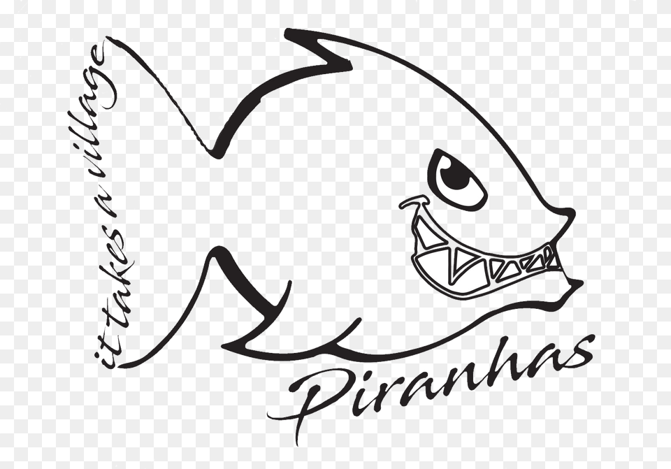 Villager Piranhas Logo Baby Shower, Text, Animal, Handwriting, Kangaroo Free Png Download