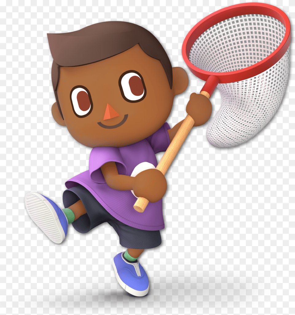 Villager S Animal Crossing Main Character, Baby, Person, Face, Head Free Png