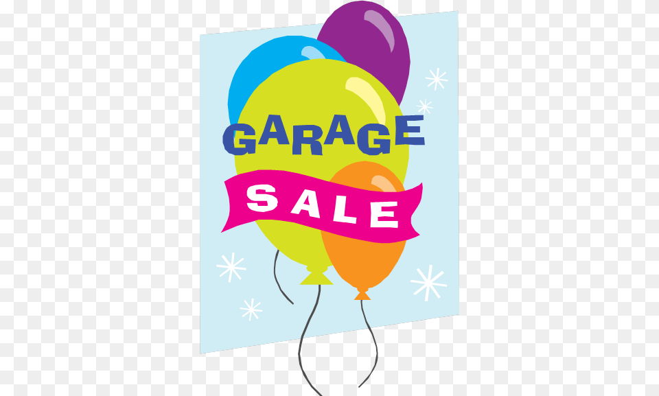 Villagetown Wide Garage Sale Garage Sale Clip Art, Balloon Png