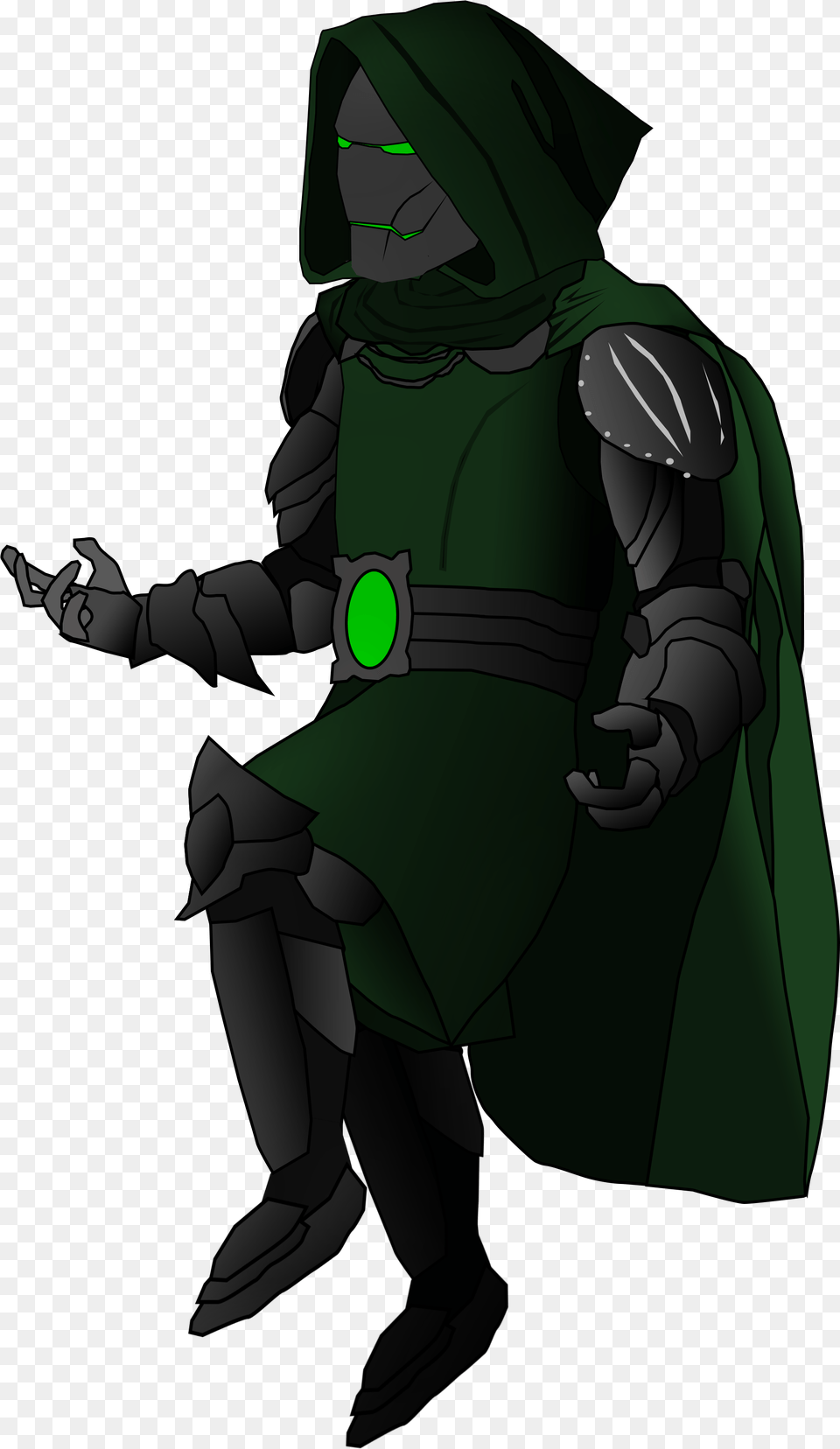 Villain Attack Doctor Doom, Fashion, Cape, Clothing, Hood Free Png Download