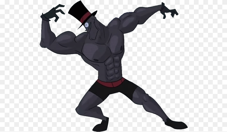 Villainous Wiki Buff Black Hat Villainous, Person Free Png Download