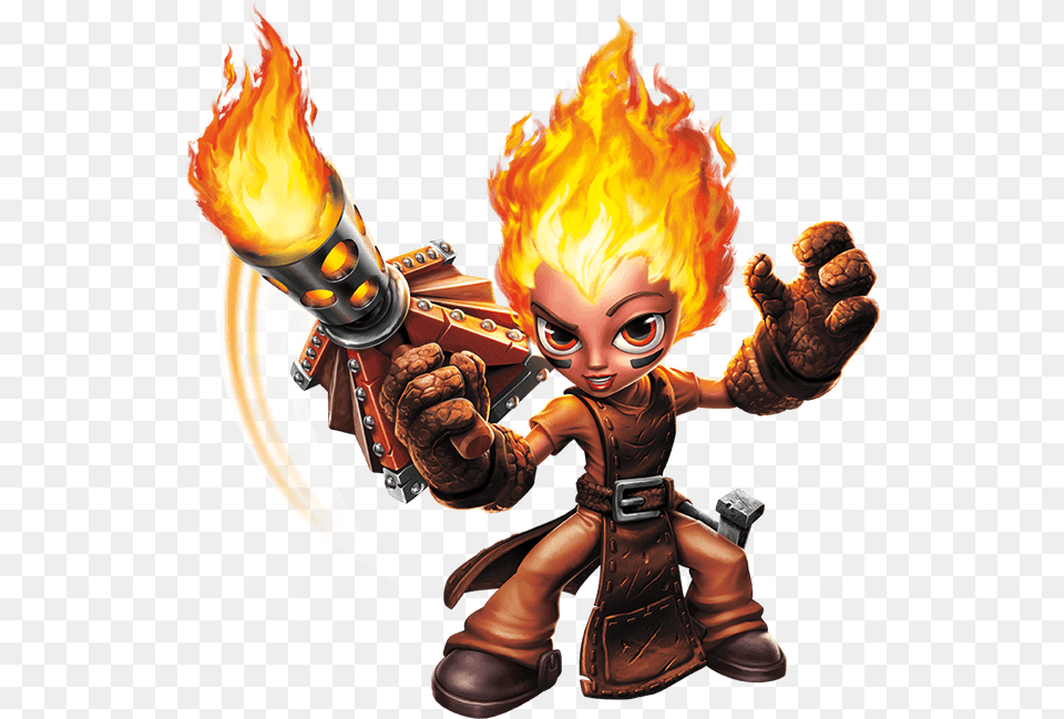 Villains 0002 Torch Skylanders Skylanders Trap Team, Baby, Fire, Flame, Person Free Png
