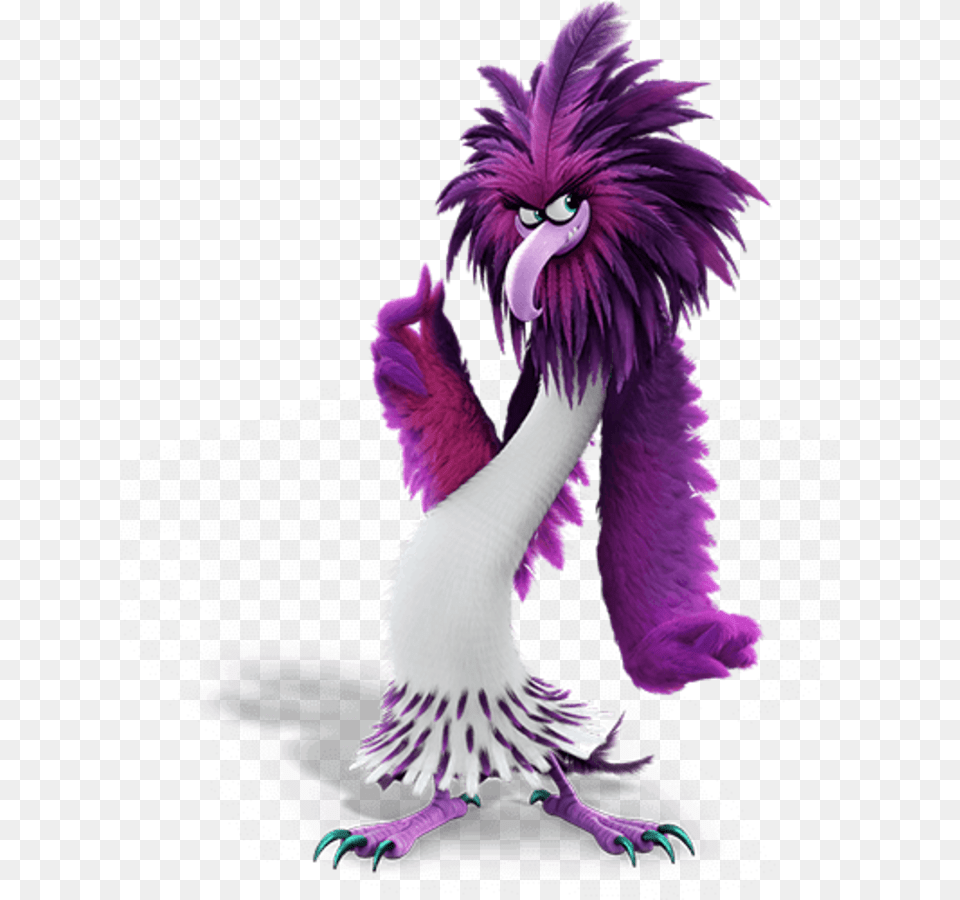 Villains Wiki Angry Birds Movie 2 Zeta, Purple, Animal, Bird, Electronics Png Image