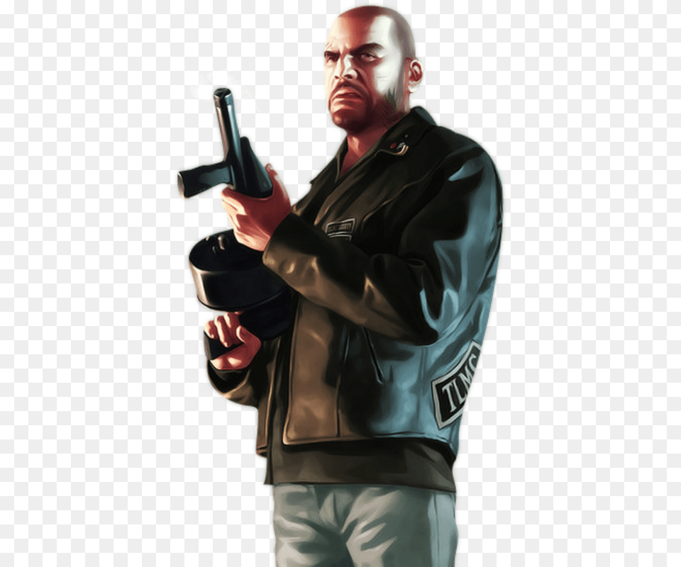 Villains Wiki Gta Tlad Johnny Klebitz, Jacket, Clothing, Coat, Person Png Image