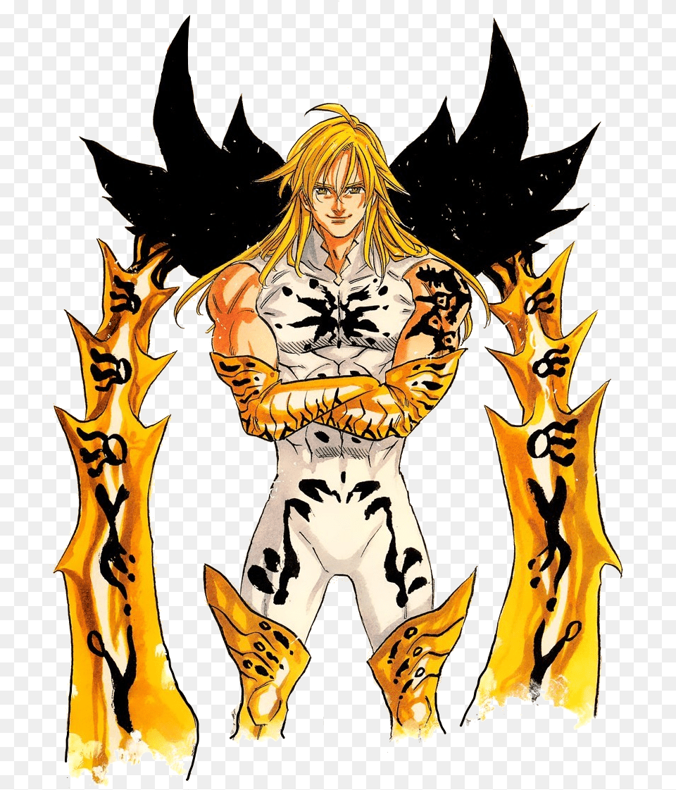 Villains Wiki Nanatsu No Taizai Meliodas Demon King, Adult, Book, Comics, Female Free Png