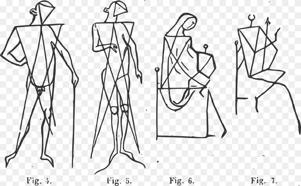 Villard De Honnecourt Silhouettes Villard De Honnecourt Human, Chart, Plot, Measurements, Person Free Transparent Png