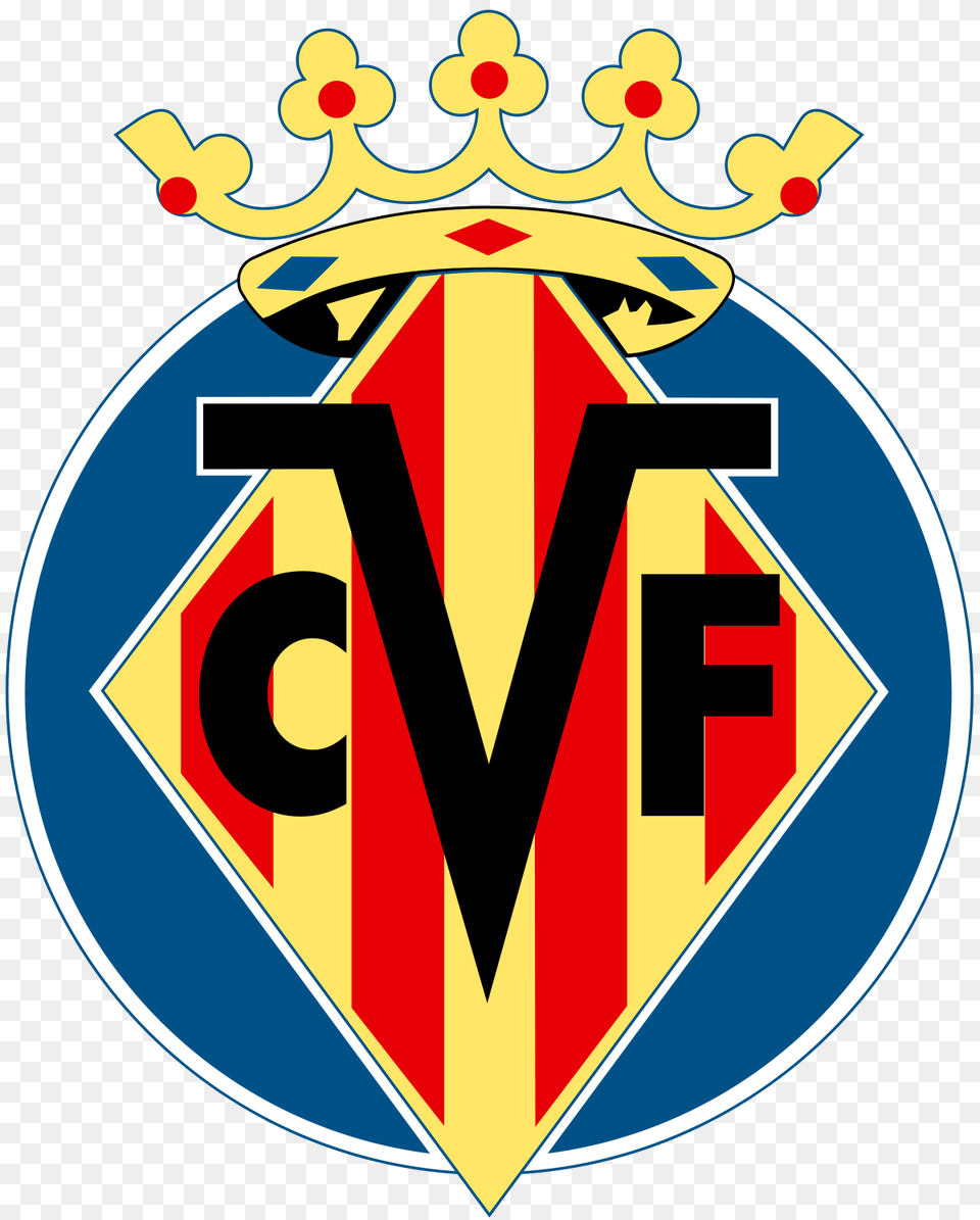 Villarreal Logo La Liga, Symbol, Badge, Emblem, Cross Free Transparent Png