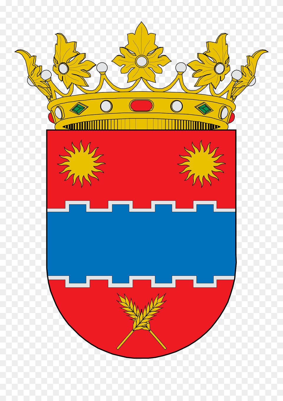 Villarroya Del Campo Clipart, Emblem, Symbol, Armor, Shield Png Image