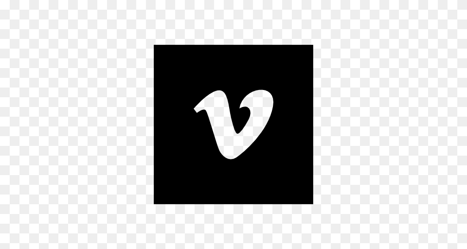 Vimeo Logo Icon Icons Download, Stencil, Symbol Png