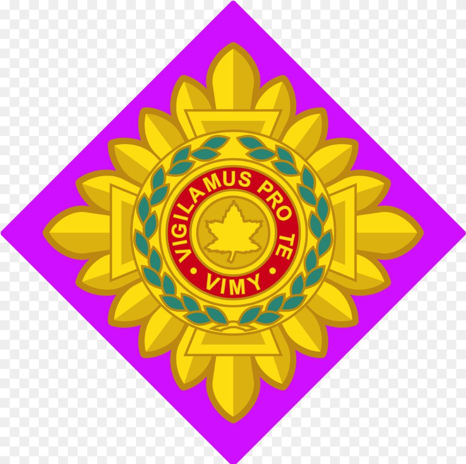 Vimy Star Officer Rank Army Purple Bath Star Pip, Badge, Logo, Symbol, Emblem Free Png