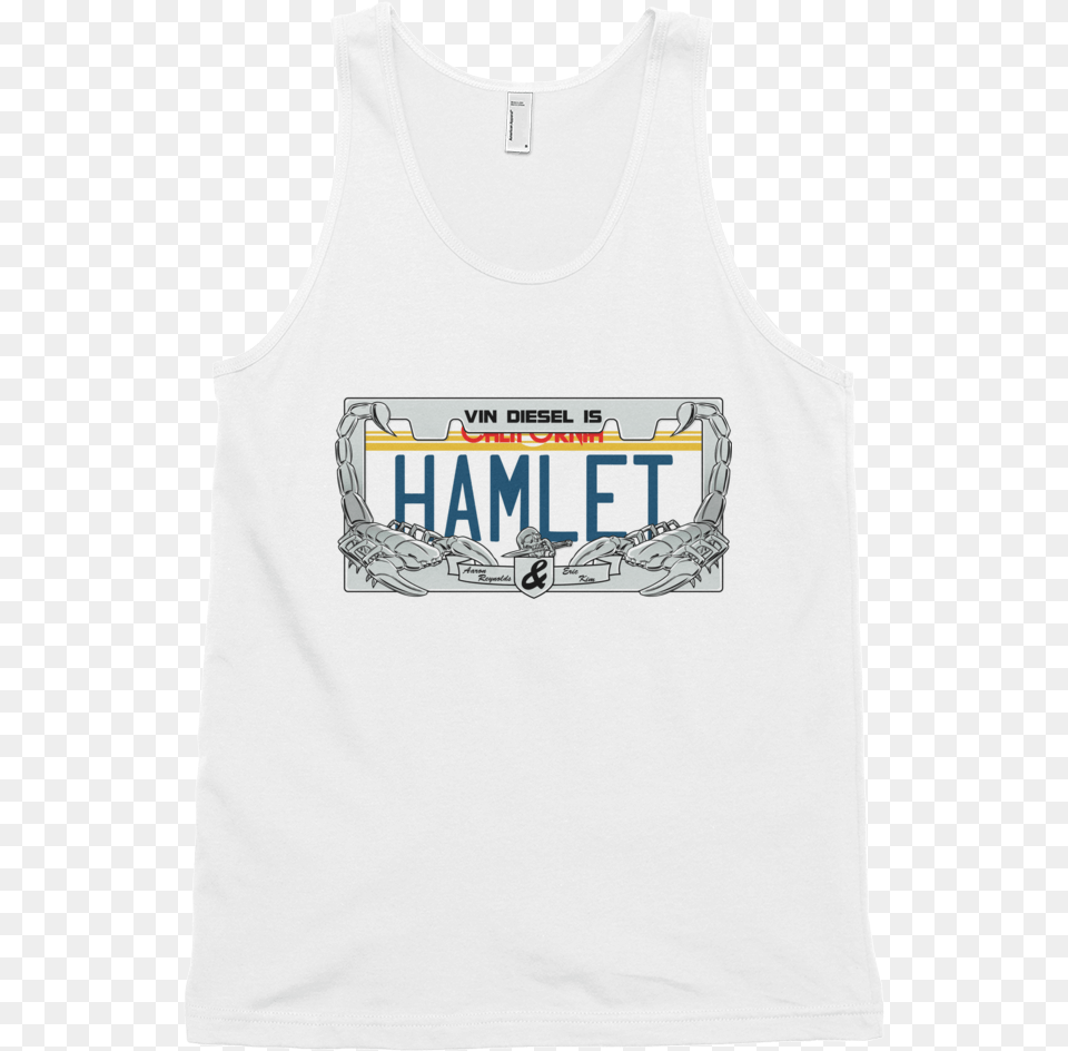 Vin Diesel Is Hamlet Classic Tank Top Active Tank, Clothing, T-shirt, Tank Top, Shirt Free Png