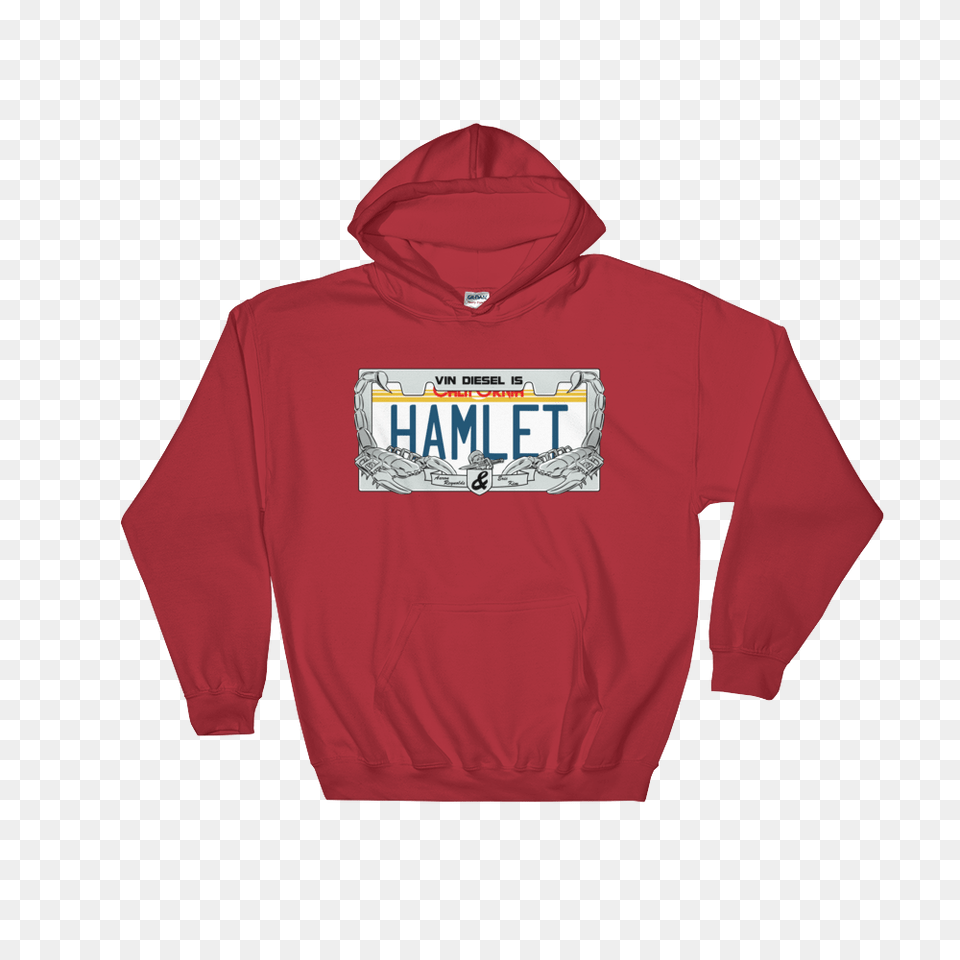 Vin Diesel Is Hamlet Hooded Sweatshirt Effin Birds, Clothing, Hood, Hoodie, Knitwear Free Png Download