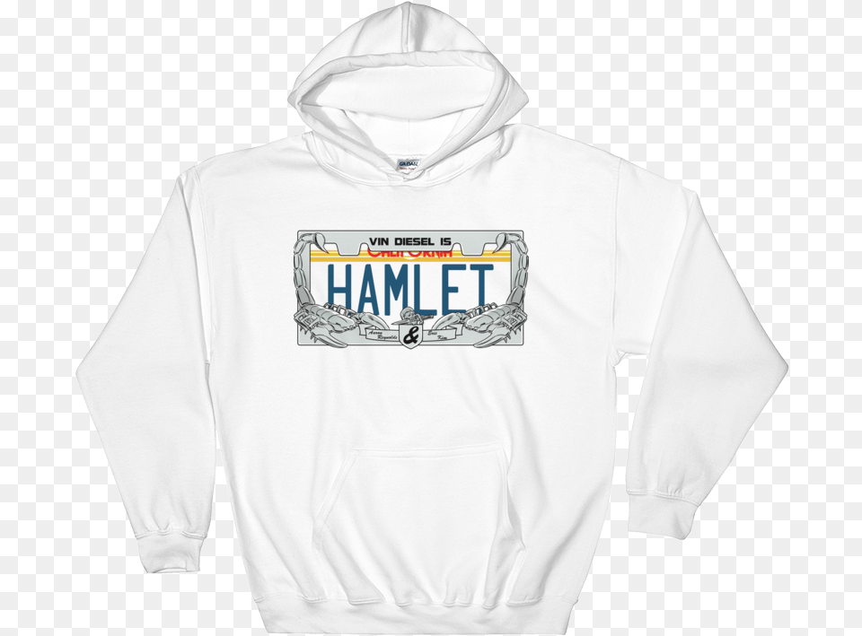 Vin Diesel Is Hamlet Hooded Sweatshirt Xxxtentacion Writing Bad Vibes Forever, Clothing, Hood, Hoodie, Knitwear Png Image