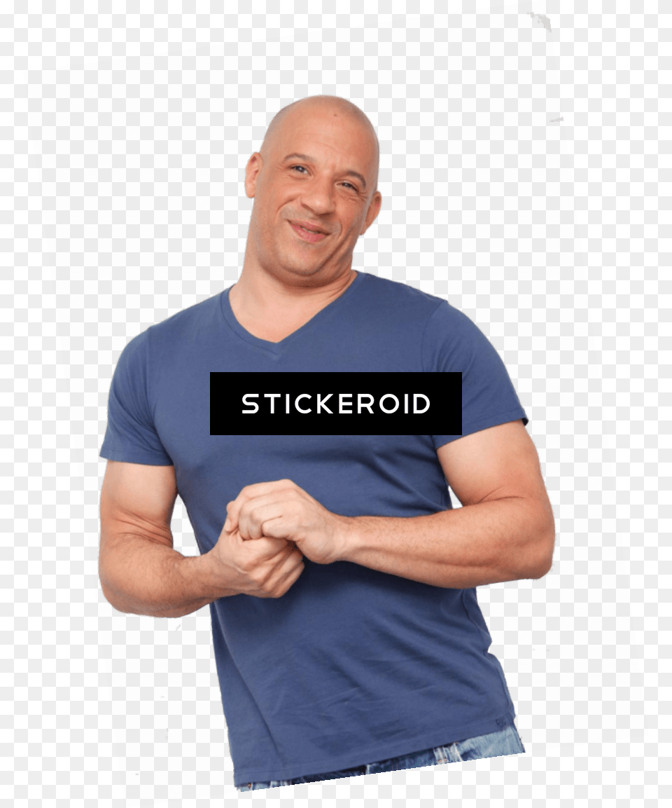 Vin Diesel Man, T-shirt, Clothing, Person, Male Png