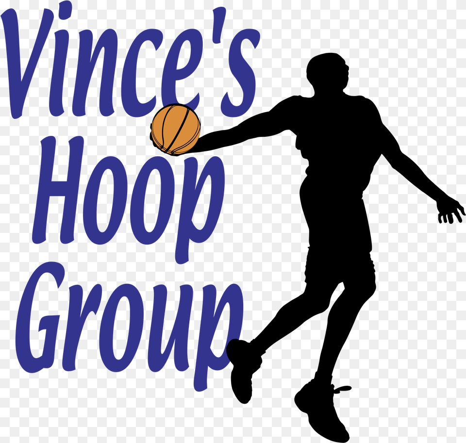 Vince S Hoop Group Logo Dribble Basketball, Text Free Png