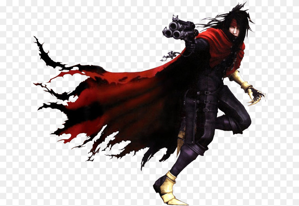 Vincent Valentine 1 Cloud Colors Smash, Adult, Person, Woman, Female Free Png