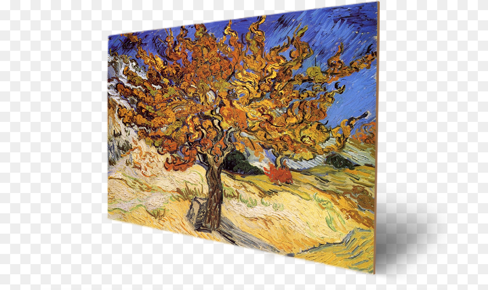 Vincent Van Gogh Mulberry Tree Painted, Art, Canvas, Painting, Modern Art Free Transparent Png