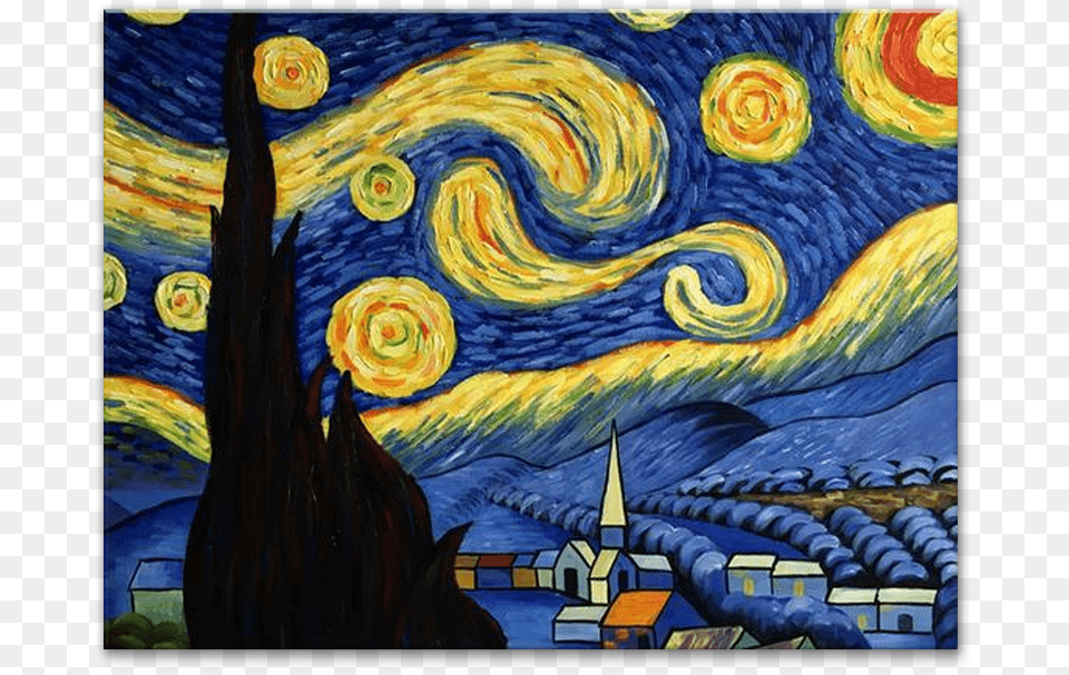 Vincent Van Gogh Starry Night Vincent Van, Art, Modern Art, Painting, Flower Free Png