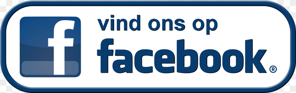 Vind Ons Op Facebook Logo Us On Facebook, License Plate, Transportation, Vehicle, Text Free Transparent Png