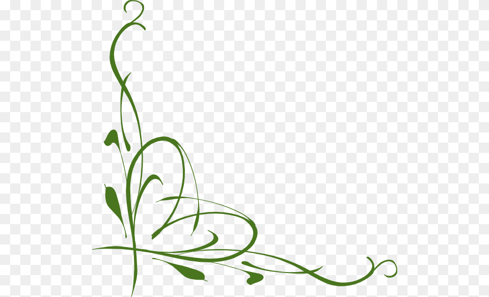 Vine Border Clip Art, Floral Design, Graphics, Pattern Png Image