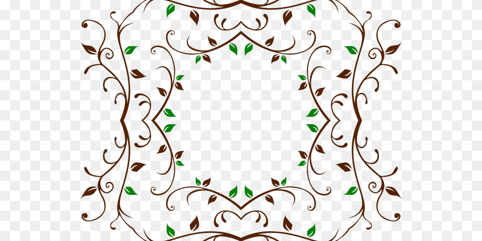 Vine Clipart Frame, Art, Floral Design, Graphics, Pattern Png Image