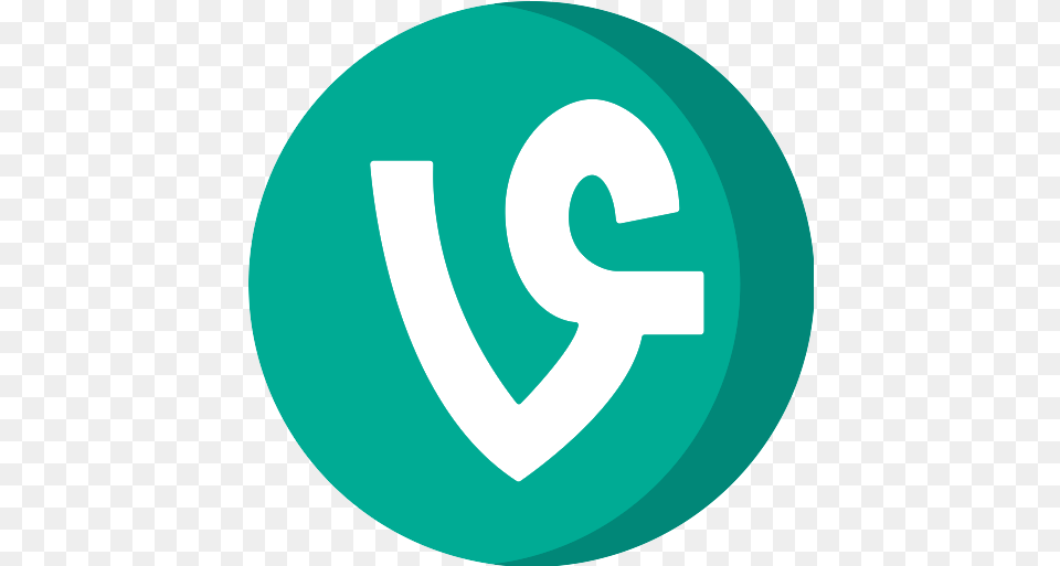 Vine Icon Vine Logo, Symbol, Text, Number, Disk Png Image