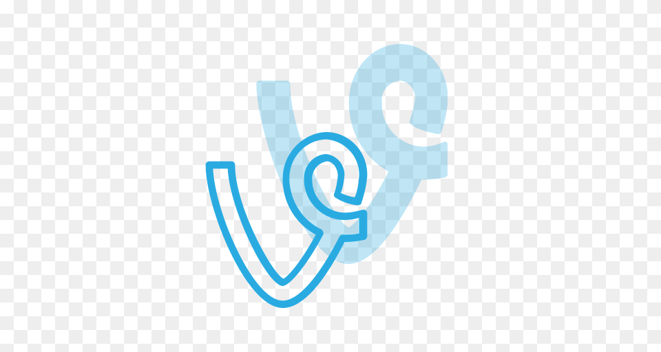 Vine Logo Media Brand Social Icon, Alphabet, Ampersand, Symbol, Text Free Png Download