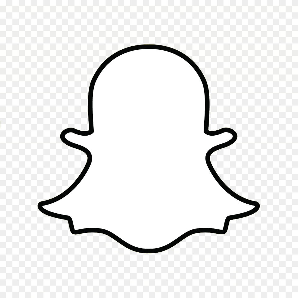 Vine Logo White Snapchat Logo Schwarz, Silhouette, Sticker Png