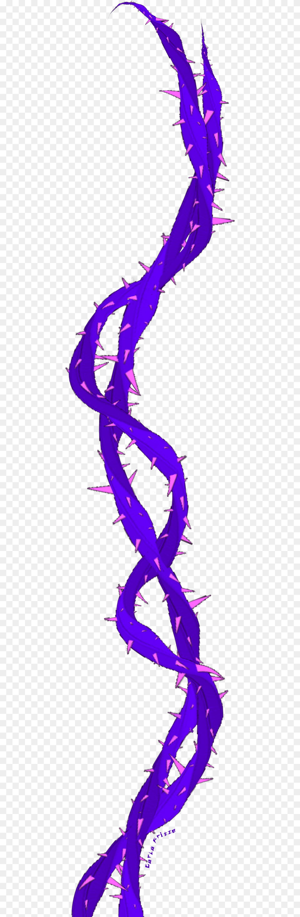 Vine Thorns Plant Floral Carlafritze Freetoedit Purple Vines With Thorns, Dragon Free Png Download