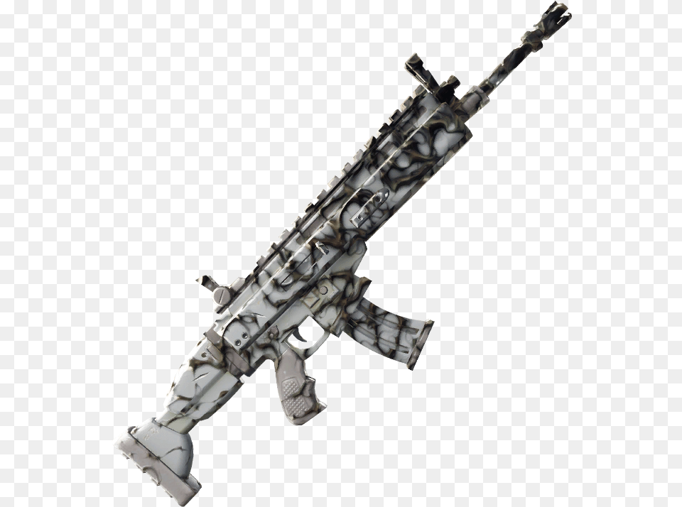 Vines Bubbleflage Fortnite, Firearm, Gun, Rifle, Weapon Free Transparent Png