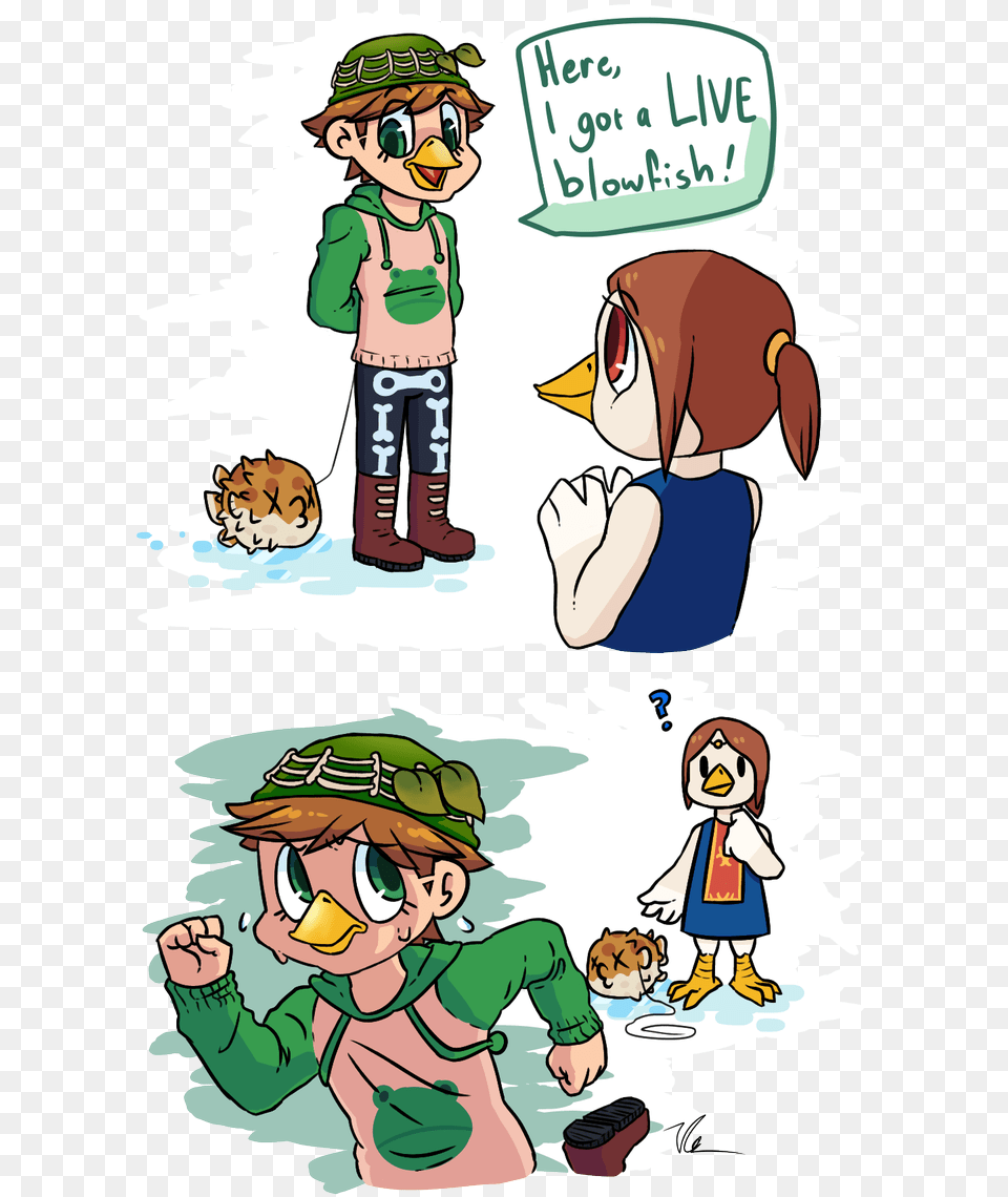 Vinesauce Animal Crossing Comic, Book, Publication, Comics, Baby Png Image