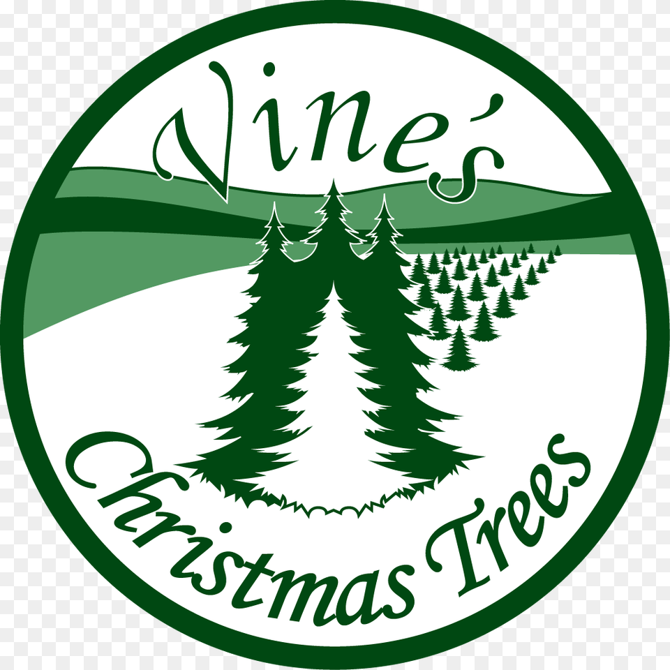 Vineyard Vines Christmas Logo Circle, Green, Plant, Tree Free Transparent Png