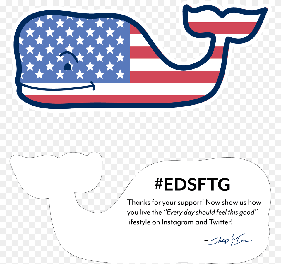 Vineyard Vines Whale Usa, American Flag, Flag, Advertisement, Text Free Transparent Png