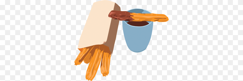 Vinil Decorativo Chocolate Com Churros, Clothing, Glove, Appliance, Blow Dryer Png