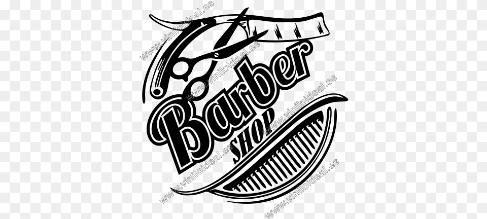 Vinilo Decorativo Adhesivo Barber Shop De Barberias Logos, Text, Blackboard Free Transparent Png