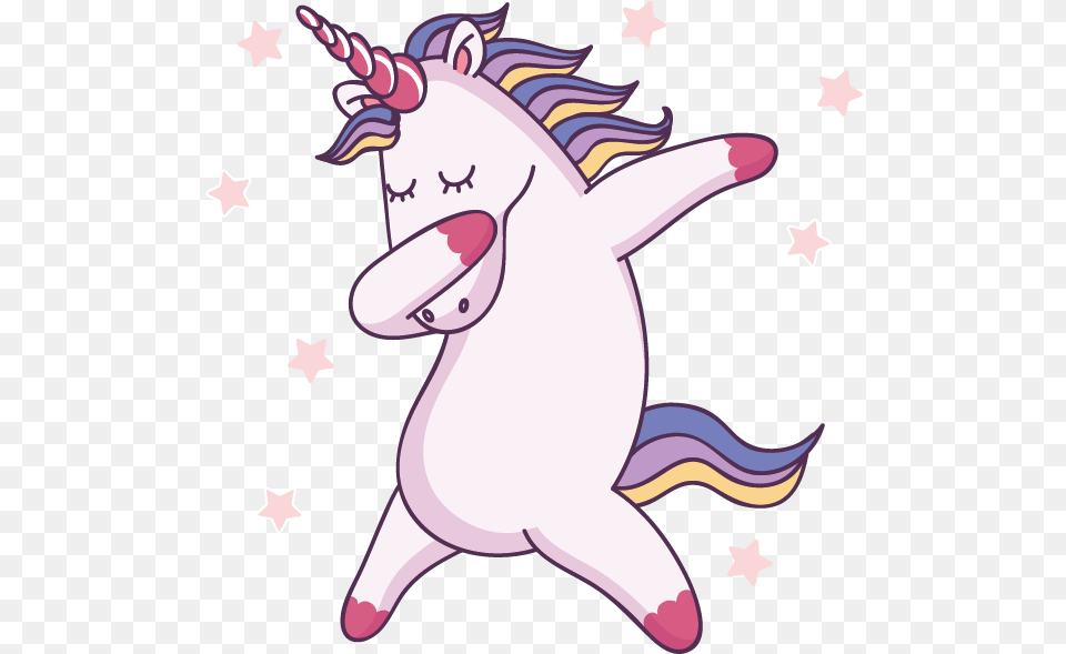 Vinilo Decorativo Animal Unicornio Infantil Animated Dabbing Unicorn Gif, Baby, Person Free Transparent Png