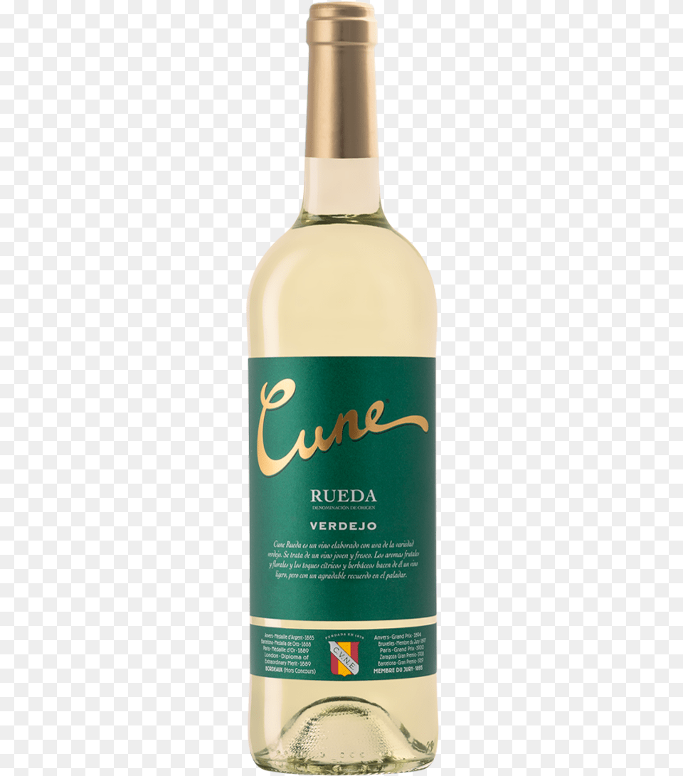 Vino Ficha Cune Rueda Verdejo 2018, Alcohol, Beverage, Liquor, Bottle Free Transparent Png